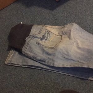 Juniors flare maternity jeans brand new